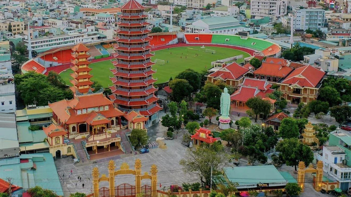 Ngôi chùa cổ nổi tiếng tại trung tâm Quy Nhơn.