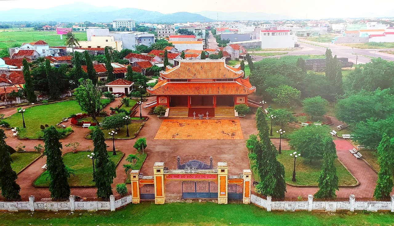 Di tích tưởng niệm nữ tướng nổi tiếng thời Tây Sơn.